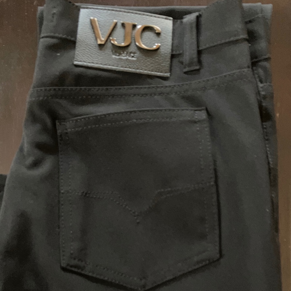 NEW BLACK VERSACE JEANS